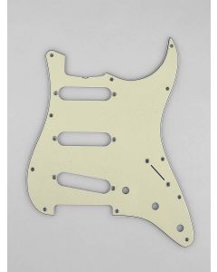 Fender Genuine Replacement Part pickguard '62 Vintage Strat SSS 11 screw holes 3-ply mint green 