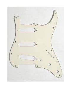 Pickguard Strat SSS Aged white USA