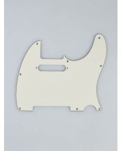 Fender Genuine Replacement Part pickguard Standard Tele 8 screw holes 3-ply parchment 
