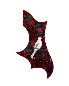 Pickguard acoustic, dove model, self adhesive