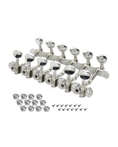 Stemmechanieken voor 12-snarige gitaar, metalen as, 116,6mm, metalen knoppen