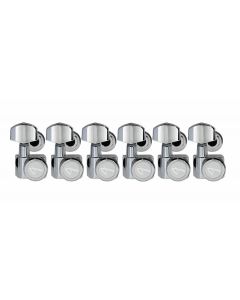Fender Genuine Replacement Part machine heads Schaller Style locking strat/tele mounting materials included chrome 