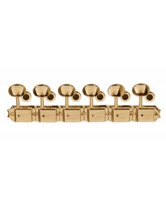 Fender Genuine Replacement Part machine heads vintage Kluson style strat/tele mounting materials included gold set of 6 