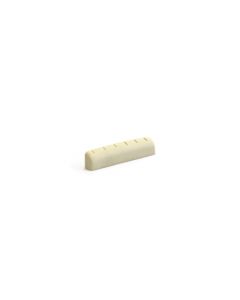 Graph Tech PQL-6061-00 - G- Style Guitar Nut, Flat, Slotted, 1 23/32" long