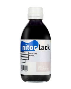 NitorLACK NitorTINT dye black - 250ml bottle