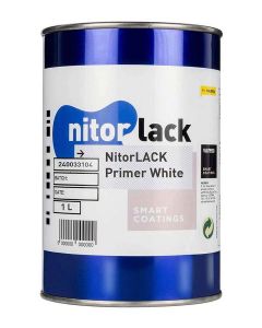 NitorLACK nitrocellulose primer white - 1L can