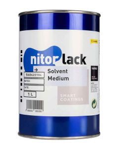 NitorLACK nitrocellulose paint solvent medium - 1L can
