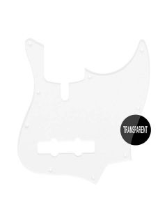 Boston pickguard, Sire Marcus Miller V-series 5-string, 1 ply. transparent
