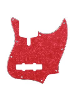 Boston pickguard, Sire Marcus Miller V-series 5-string, 3 ply, pearl red