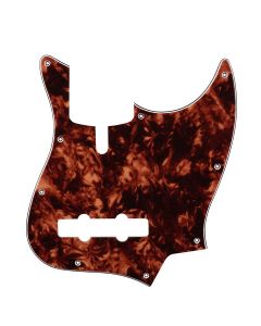 Boston pickguard, Sire Marcus Miller V-series 5-string, 3 ply, marble orange