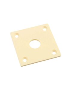 Allparts vintage style square jack plate