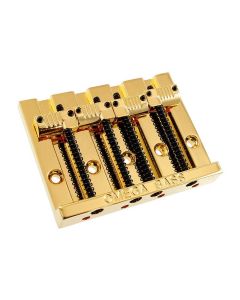 Allparts 4-string grooved Omega bass bridge