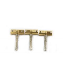 Allparts Wilkinson  compensated brass saddle set