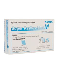 Kovax Assilex soft hand pad 75 x 120mm - box of 4