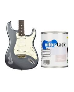 NitorLACK nitrocellulose paint charcoal frost - 500ml can