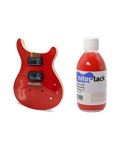 NitorLACK NitorAQUA stain scarlet red, waterbased dye