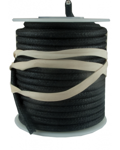 Vintage Cloth Wire Black 20AWG solid per meter