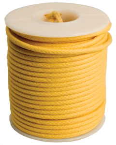 Vintage Cloth Wire 20AWG solid, yellow