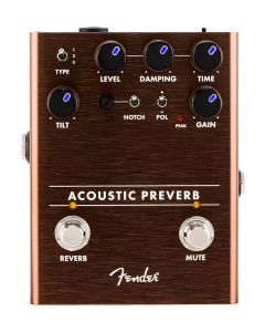 Fender Acoustic Preverb, effects pedal for acoustic guitar