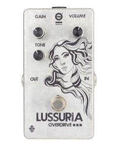 Dophix LUSSURIA overdrive, handbuilt analog effects pedal, dynamic low to mid-gain overdrive