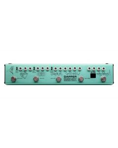 Valeton effect strip DAPPER INDIE with tuner + fuzz + echo + drive + modulation + reverb, with cab simulati