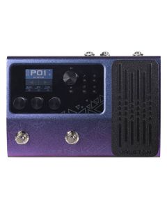 Valeton multi-effects processor with IR + amp/cab simulation + effects, 198 presets, with 9V PSU