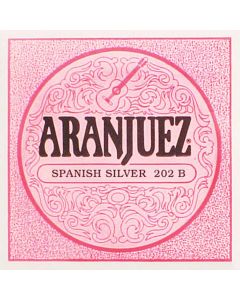 Aranjuez Spanish Silver B-2 string, black nylon