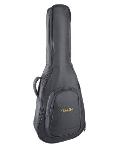 Boston gig bag for classic guitar, 6 mm. padding, nylon, 2 straps, large pocket, black