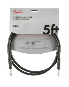 Fender Professional Series instrument cable, 5ft, black