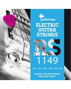 Galli string set electric, nickel roundwound, regular heavy, 011-014-018-028-038-049
