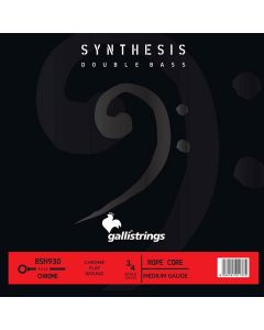 Galli Synthesis 3/4 scale double bass set, rope core and chrome flatwound, medium, Orchestral