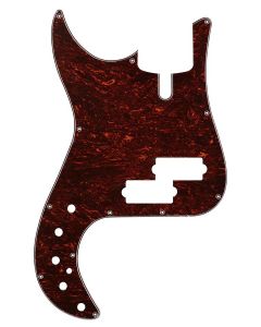 Sire Basses Genuine Spare Part pickguard for P-series 4-string left handed TORTOISE