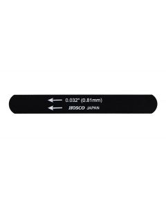 Hosco Japan black nut file, 0.032"