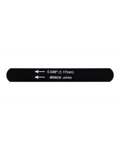 Hosco Japan black nut file, 0.046"