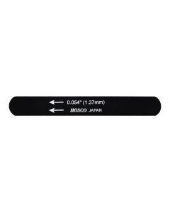 Hosco Japan black nut file, 0.054"