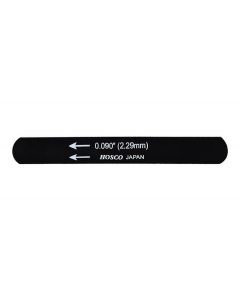Hosco Japan black nut file, 0.090"