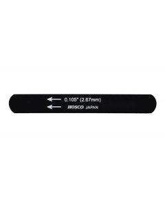 Hosco Japan black nut file, 0.105"