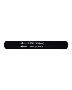 Hosco Japan black nut file, 0.130"