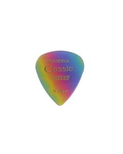 Pickboy Celltex 0.75 mm. picks with "rainbow"-design