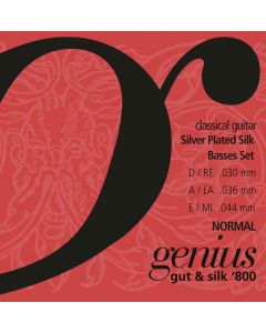 Galli Genius Gut & Silk basses set normal tension, 030-036-044