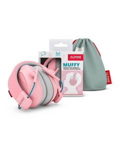 Alpine Hearing Protection Muffy Kids earmuff, pink