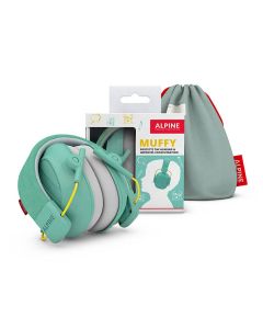 Alpine Hearing Protection Muffy Kids earmuff, mint