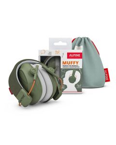 Alpine Hearing Protection Muffy Kids earmuff, green