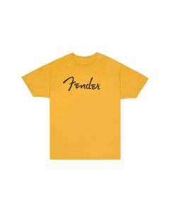 Fender Clothing T-Shirts spaghetti logo t-shirt, butterscotch, L