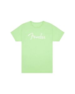 Fender Clothing T-Shirts spaghetti logo t-shirt, surf green, L