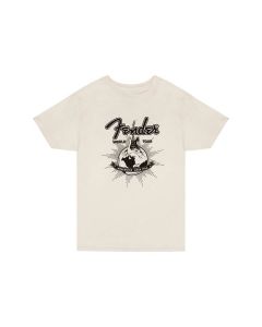 Fender Clothing T-Shirts world tour t-shirt, vintage white, L