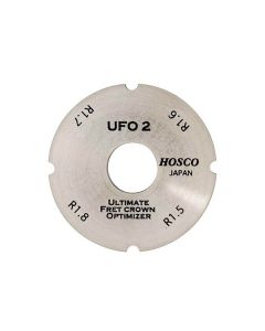 Hosco Japan ultimate fret crown optimizer, four radii (1.5-1.8mm) for medium-large frets, #600 grit diamond