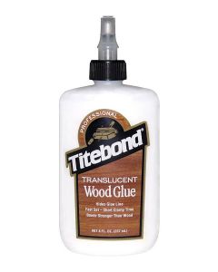 Titebond translucent wood glue, dries clear, 237ml