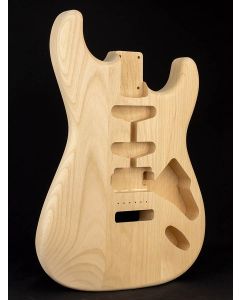 Boston vintage body Strat (made in Japan), routed for HSS (bridge humbucker), 3 piece alder