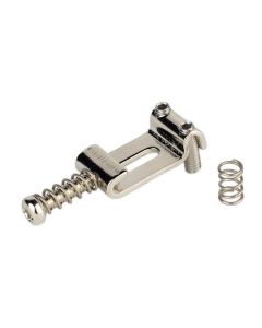 Boston bridge saddles, metal, Strat, p=10,8, with spring and screw, 6-pack, chrome